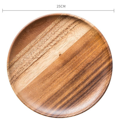 Walnut Wood Serving Plates - Various Sizes