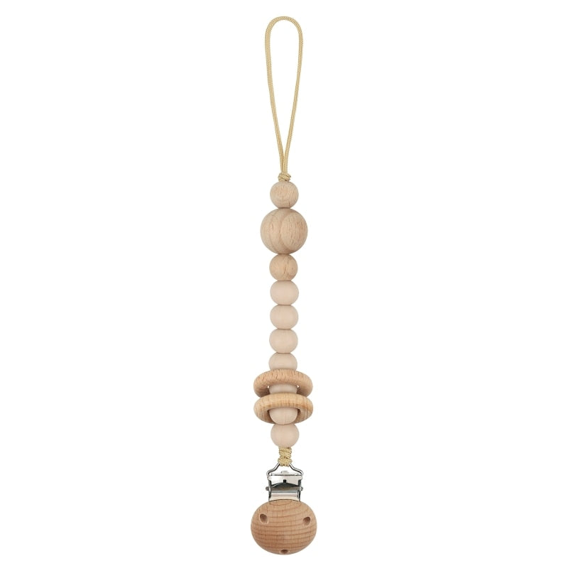 Wooden & Silicone Dummy Clip