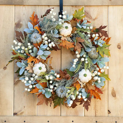 Autumnal Pumpkin Wreath