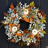 Autumnal Pumpkin Wreath