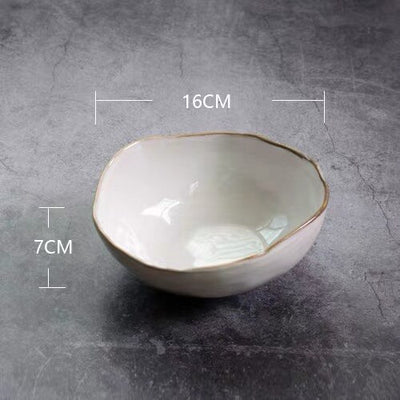 Ceramic Irregular Kitchen Tableware