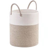 Cotton Woven Storage Laundry Basket