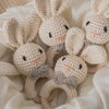 Wooden Crochet Baby Rattle Toy