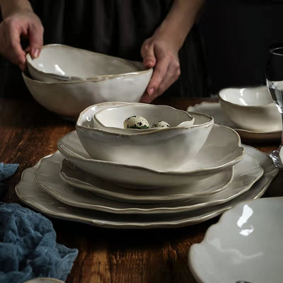 Ceramic Irregular Kitchen Tableware