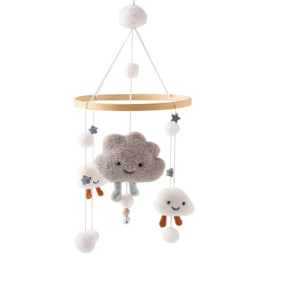 Wooden Baby Cot Hanging Mobile - Various Styles (Bracket Sold Separately)