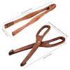 Wooden Kitchen Tongs/Salad Scissors - Set of 2