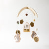 Wooden Baby Cot Hanging Mobile - Various Styles (Bracket Sold Separately)