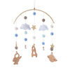 Wooden Baby Cot Hanging Mobile - Various Styles (Bracket Sold Separately)