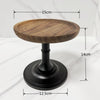 Solid Wood Cake Stand And Glass Cloche