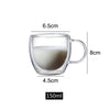 Double Wall Glass Mugs - Set Of 2