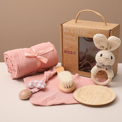 Newborn Milestone 6 Piece Gift Set