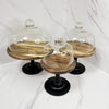 Solid Wood Cake Stand And Glass Cloche